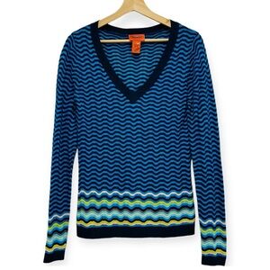 “MISSONI” 🇮🇹 LIGHTWEIGHT SWEATER 
SIZE M  EUC